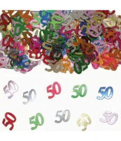 50 Jaar Tafeldecoratie / Sierconfetti