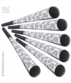 6 Happy New Year Toeters 25cm