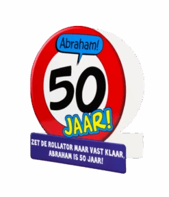 Abraham Wenskaart Verkeersbord