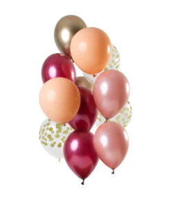 Ballonnen Set Rich Ruby Premium (12st)