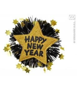 Broche Happy New Year Goud