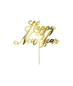 Cake Topper Happy New Year - 24cm