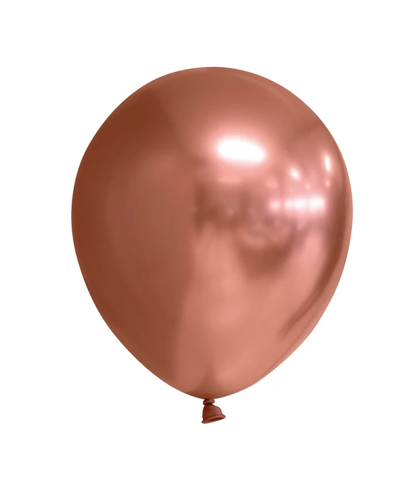 Chrome Ballonnen Koper 30cm (10st) 3 Chrome Ballonnen Koper 30cm (10st)