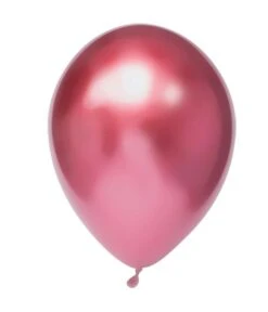 Chrome Ballonnen Roze - 50 Stuks