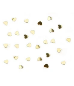 Confetti Hartjes Goud - 15 Gram