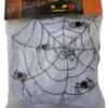 Decoratie Spinnenweb 100gr + 4 Spinnen -Vakantie Decoratie Winkel decoratie spinnenweb 100gr 4 spinnen