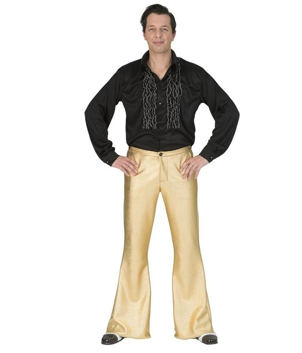 Disco Fever Broek Goud Heren 3 Disco Fever Broek Goud Heren