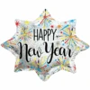 Folieballon Happy New Year Explosion (45cm) -Vakantie Decoratie Winkel folieballon happy new year explosion 45cm