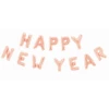 Folieballonnen Happy New Year Rose Goud (41cm) -Vakantie Decoratie Winkel folieballonnen happy new year rose goud 41cm