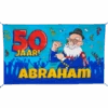 Gevelvlag Abraham Cartoon (90x150cm)