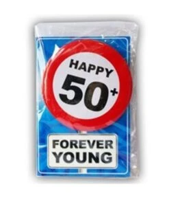 Happy Age Kaart - 50 Jaar Forever Young