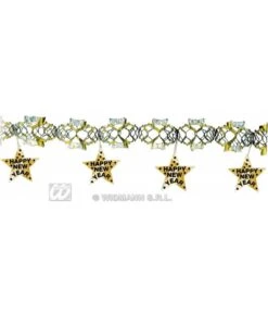 Happy New Year Laser Slinger Goud