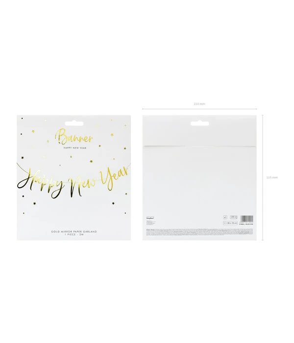 Happy New Year Slinger - 2 Meter 5 Happy New Year Slinger - 2 Meter - Afbeelding 3