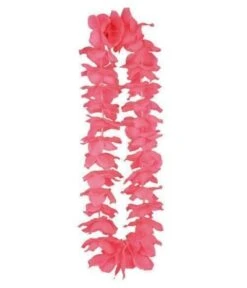 Hawaii Krans Neon Roze