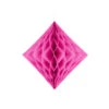 Honeycomb Diamant Donker Roze 20cm -Vakantie Decoratie Winkel honeycomb diamant donker roze 20cm