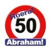 Huldeschild Abraham 50 Jaar -Vakantie Decoratie Winkel huldeschild abraham 50 jaar