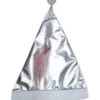 Kerstmuts Metallic Zilver -Vakantie Decoratie Winkel kerstmuts metallic zilver