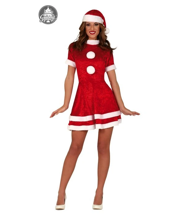 Kerstvrouw Jurkje Mare 3 Kerstvrouw Jurkje Mare