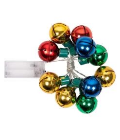 Led-lichtslinger Kerstbellen (1,4m) -Vakantie Decoratie Winkel led lichtslinger kerstbellen 14m 2