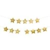 Letter Banner Happy New Year Gouden Sterren -Vakantie Decoratie Winkel letter banner happy new year gouden sterren