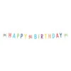 Letterbanner 50 Jaar Happy Birthday Confetti -Vakantie Decoratie Winkel letterbanner 50 jaar happy birthday confetti