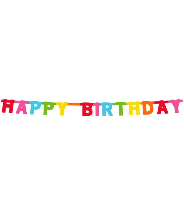 Letterslinger Happy Birthday Rainbow (1.5m) 3 Letterslinger Happy Birthday Rainbow (1.5m)