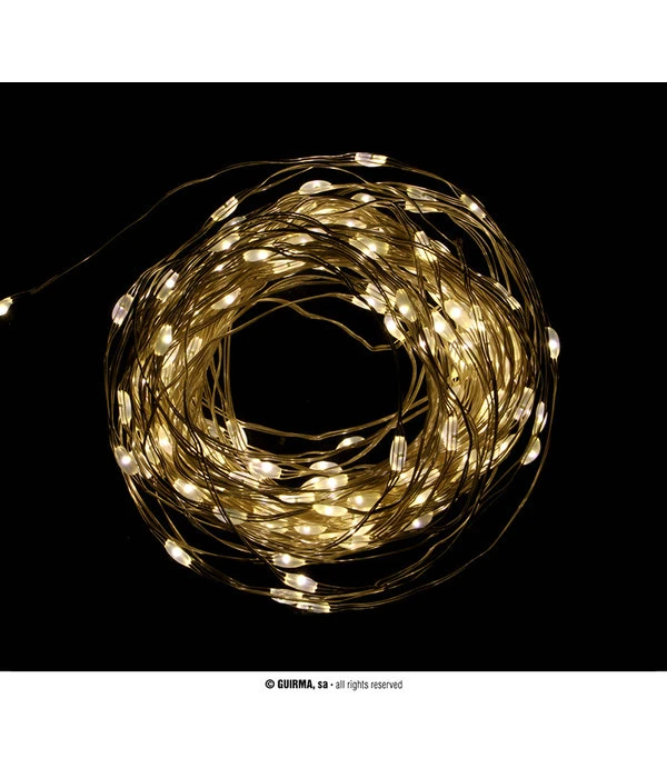 Lichtslinger Groot Warm Wit LED (13,42m; 180 Leds) 3 Lichtslinger Groot Warm Wit LED (13,42m; 180 Leds)