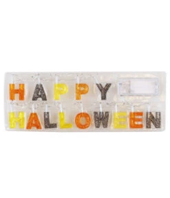 Lichtslinger Happy Halloween (130cm) -Vakantie Decoratie Winkel lichtslinger happy halloween 130cm 3