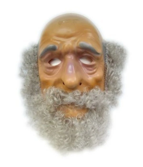 Masker Abraham Met Haar 3 Masker Abraham Met Haar