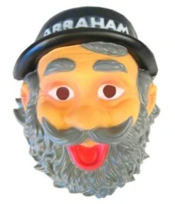Masker Abraham Met Hoedje Plastic