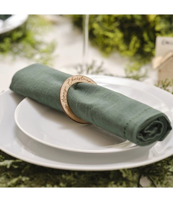 Merry Christmas Servetringen (6st) 3 Merry Christmas Servetringen (6st)