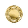Metallic Gouden Bordjes Rond 18cm - 6 Stuks -Vakantie Decoratie Winkel metallic gouden bordjes rond 18cm 6 stuks