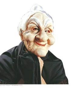 Oma Masker Met Hoog Knotje