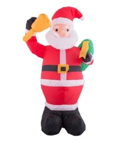 Opblaasbare Kerstman Met LED (120cm)