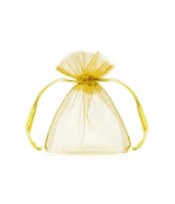 Organza Zakjes Goud 7,5x10cm (10st)