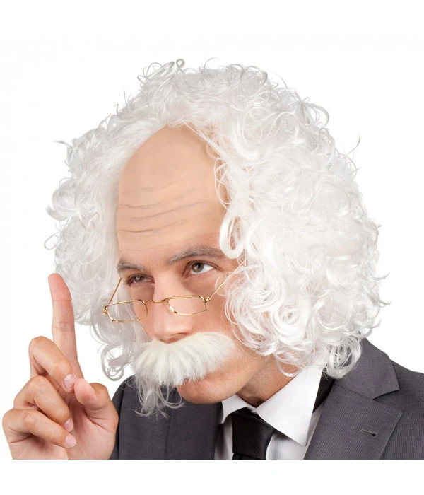 Pruik Opa/Professor 3 Pruik Opa/Professor