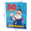 Raambord Abraham 50 Jaar Verjaardag (60x45cm)