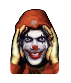 Scary Peeper Clown Cling