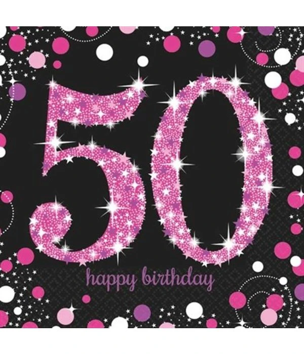 Servetten '50' Sparkling 3 Servetten '50' Sparkling