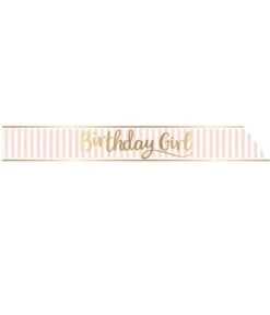 Sjerp Birthday Girl Roze/Goud