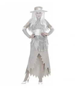 Spookachtige Horror Dame Kostuum -Vakantie Decoratie Winkel spookachtige horror dame kostuum 2