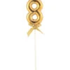 Taart Topper Cijfer 8 Goud 2 Taart Topper Cijfer 8 Goud -Vakantie Decoratie Winkel taart topper cijfer 8 goud