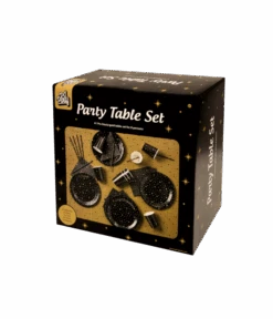 Tafelgerei Decoratieset Zwart/Goud