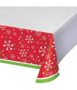 Tafelkleed Sneeuwvlokken