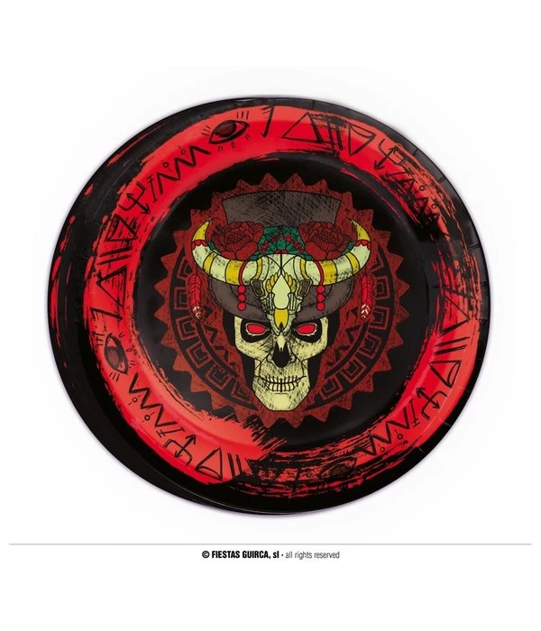 Voodoo Bordjes (8st) 3 Voodoo Bordjes (8st)